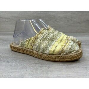 Jacques Levine Womens Sandal Multicolor Slip On Round Toe Mules Slides Size US 8